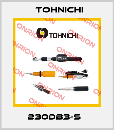 230DB3-S   Tohnichi