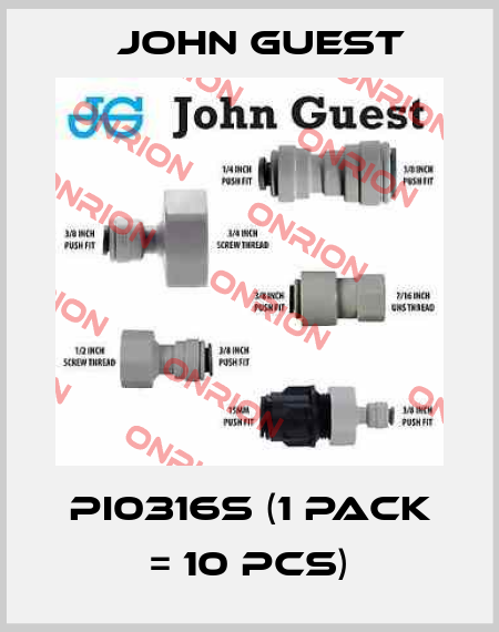 PI0316S (1 pack = 10 pcs) John Guest