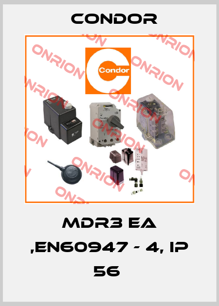 MDR3 EA ,EN60947 - 4, IP 56  Condor