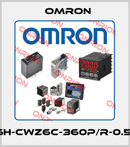 E6H-CWZ6C-360P/R-0.5M Omron
