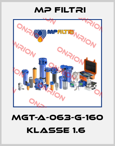 MGT-A-063-G-160  Klasse 1.6  MP Filtri