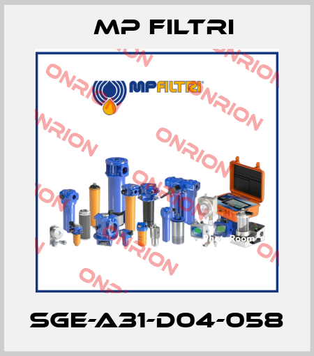 SGE-A31-D04-058 MP Filtri
