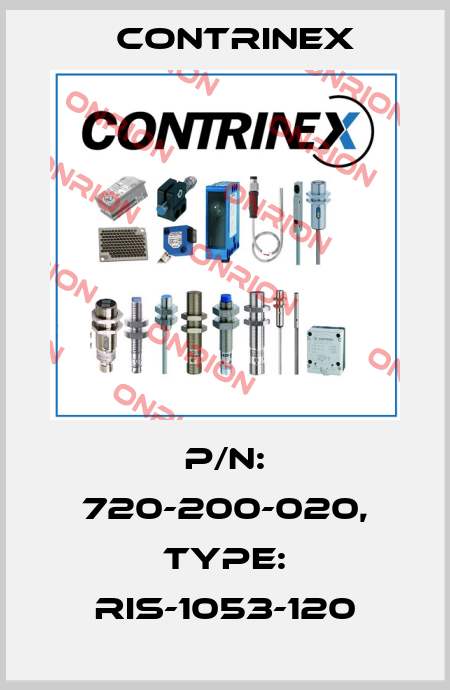 p/n: 720-200-020, Type: RIS-1053-120 Contrinex