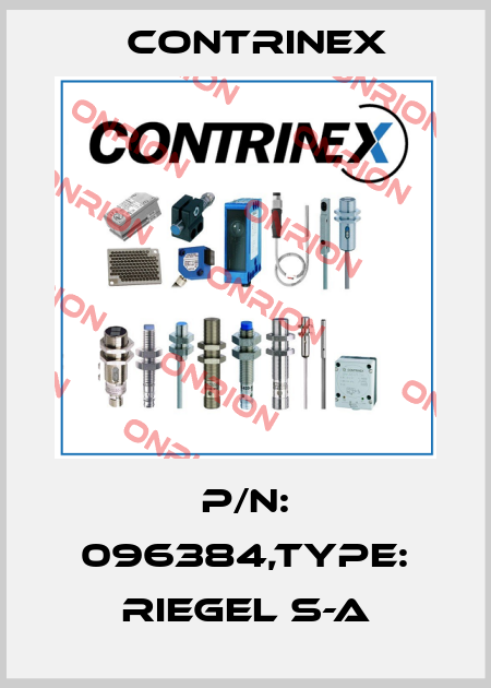 P/N: 096384,Type: RIEGEL S-A Contrinex