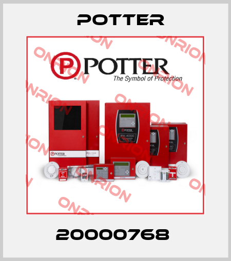 20000768  Potter