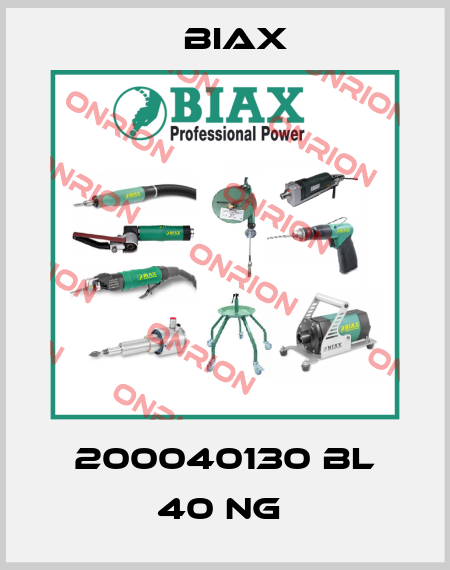 200040130 BL 40 NG  Biax
