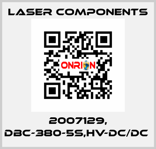 2007129, DBC-380-5S,HV-DC/DC  Laser Components