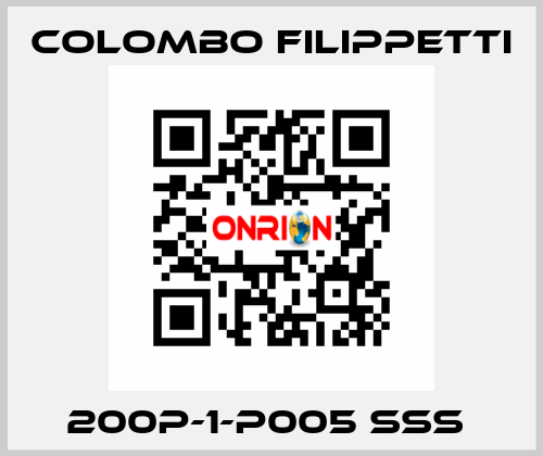 200P-1-P005 SSS  Colombo Filippetti