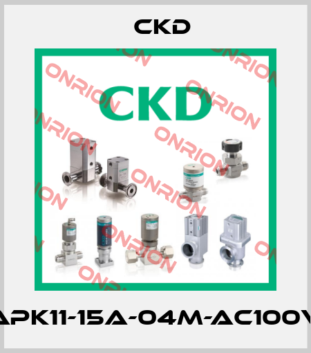 APK11-15A-04M-AC100V Ckd