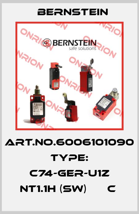Art.No.6006101090 Type: C74-GER-U1Z NT1.1H (SW)      C  Bernstein