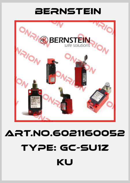 Art.No.6021160052 Type: GC-SU1Z KU Bernstein