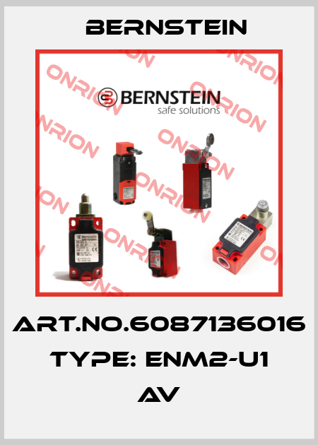 Art.No.6087136016 Type: ENM2-U1 AV Bernstein