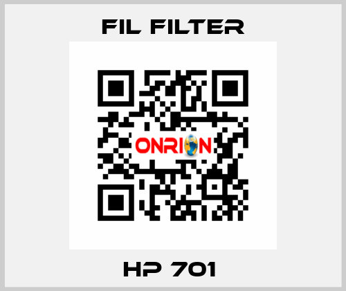 HP 701  Fil Filter