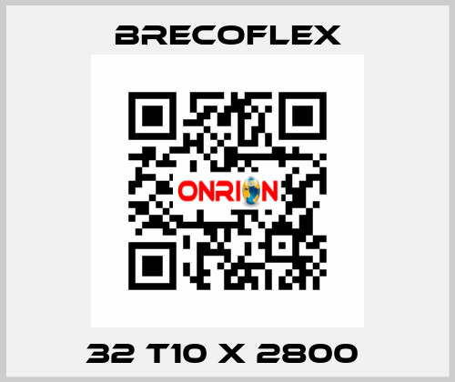 32 T10 x 2800  Brecoflex