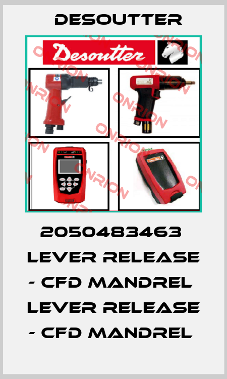 2050483463  LEVER RELEASE - CFD MANDREL  LEVER RELEASE - CFD MANDREL  Desoutter