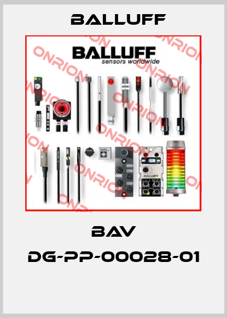 BAV DG-PP-00028-01  Balluff