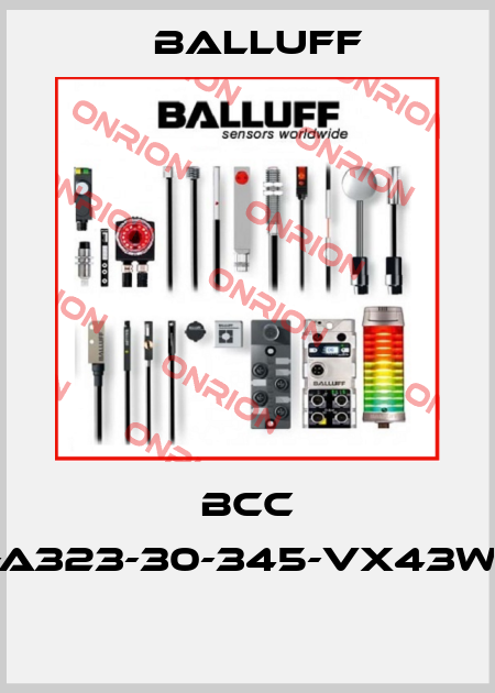 BCC A323-A323-30-345-VX43W6-050  Balluff
