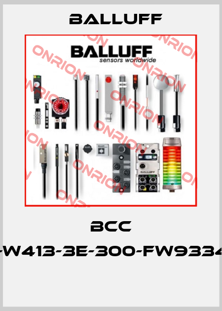 BCC W313-W413-3E-300-FW9334-006  Balluff