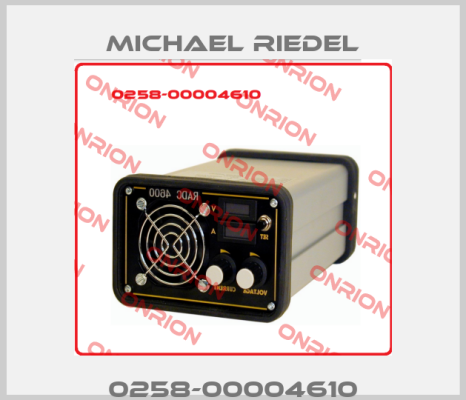 0258-00004610 Michael Riedel Transformatorenbau