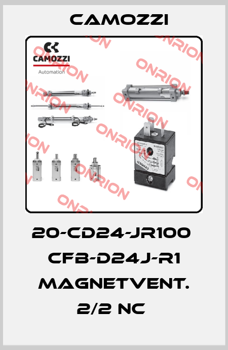 20-CD24-JR100  CFB-D24J-R1 MAGNETVENT. 2/2 NC  Camozzi