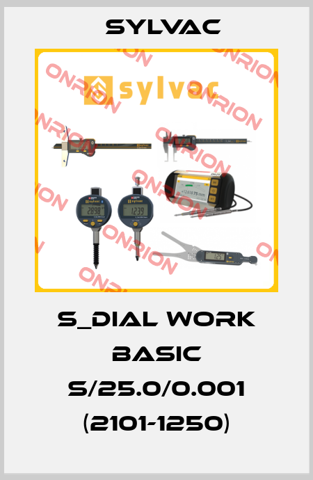 S_Dial WORK BASIC S/25.0/0.001 (2101-1250) Sylvac