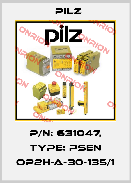 p/n: 631047, Type: PSEN op2H-A-30-135/1 Pilz