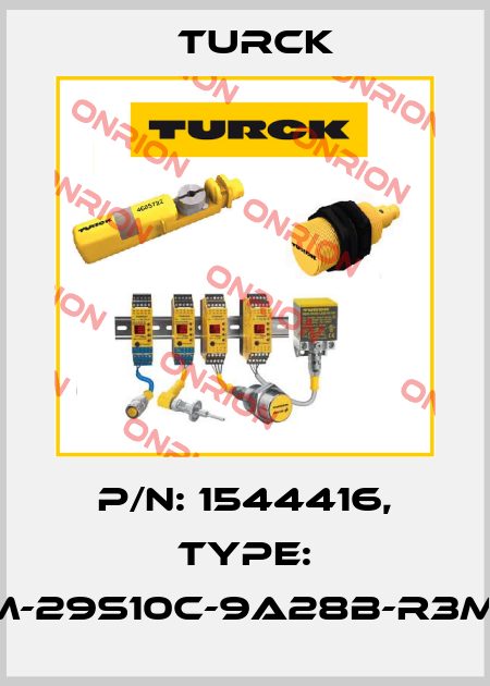 p/n: 1544416, Type: RM-29S10C-9A28B-R3M12 Turck