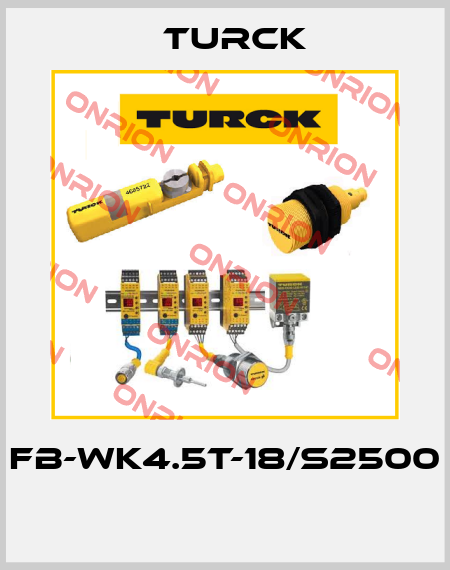 FB-WK4.5T-18/S2500  Turck