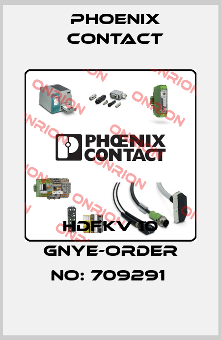 HDFKV 10 GNYE-ORDER NO: 709291  Phoenix Contact