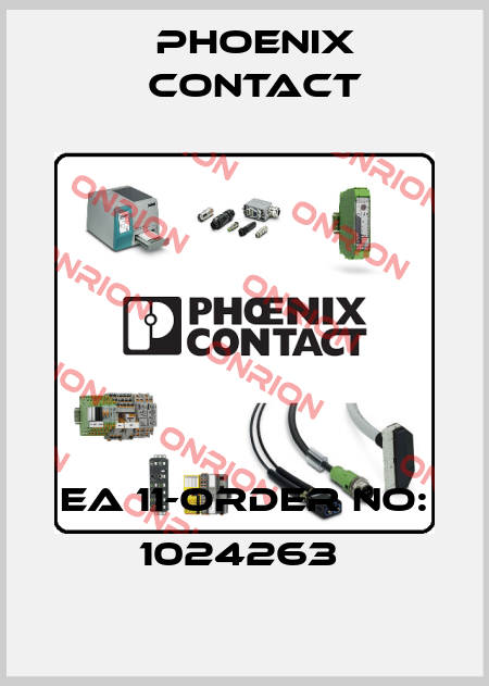 EA 11-ORDER NO: 1024263  Phoenix Contact