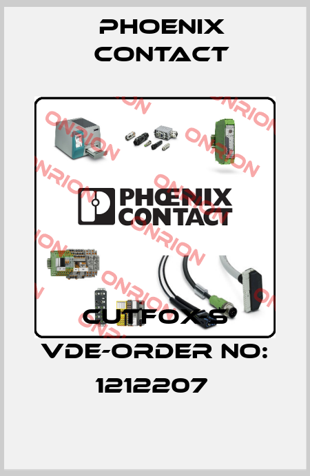 CUTFOX-S VDE-ORDER NO: 1212207  Phoenix Contact