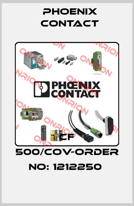 CF 500/COV-ORDER NO: 1212250  Phoenix Contact