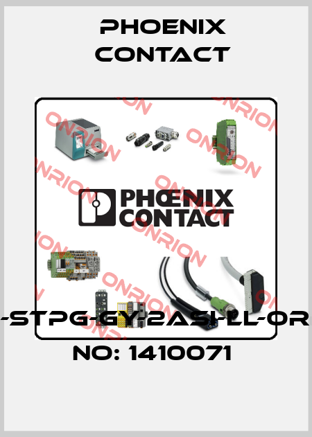 CES-STPG-GY-2ASI-LL-ORDER NO: 1410071  Phoenix Contact