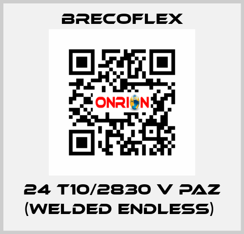 24 T10/2830 V PAZ (WELDED ENDLESS)  Brecoflex