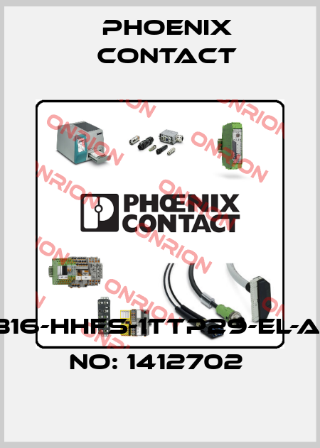 HC-STA-B16-HHFS-1TTP29-EL-AL-ORDER NO: 1412702  Phoenix Contact