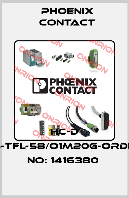 HC-D 25-TFL-58/O1M20G-ORDER NO: 1416380  Phoenix Contact