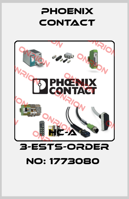 HC-A  3-ESTS-ORDER NO: 1773080  Phoenix Contact