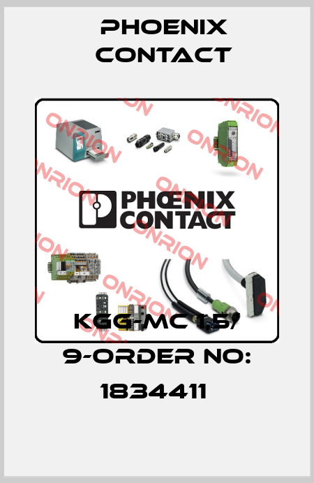 KGG-MC 1,5/ 9-ORDER NO: 1834411  Phoenix Contact