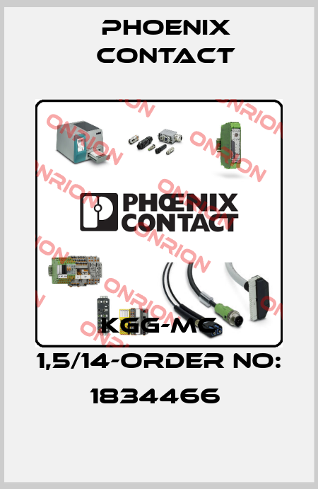 KGG-MC 1,5/14-ORDER NO: 1834466  Phoenix Contact