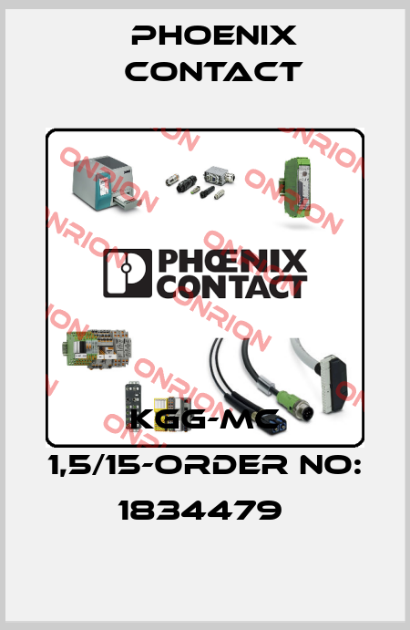 KGG-MC 1,5/15-ORDER NO: 1834479  Phoenix Contact