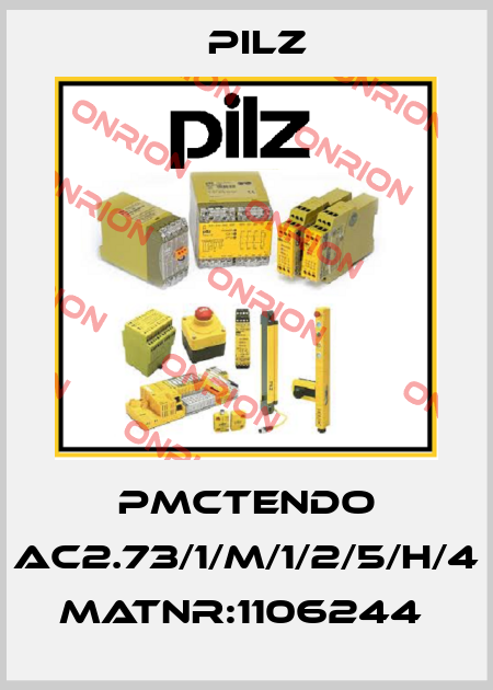 PMCtendo AC2.73/1/M/1/2/5/H/4 MatNr:1106244  Pilz