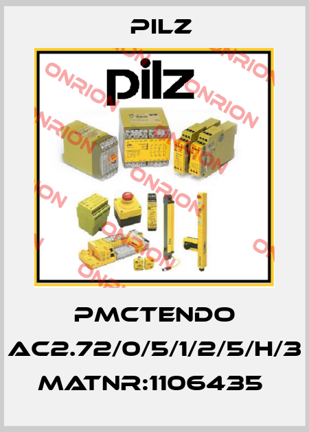 PMCtendo AC2.72/0/5/1/2/5/H/3 MatNr:1106435  Pilz