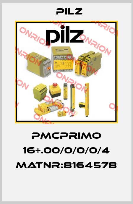 PMCprimo 16+.00/0/0/0/4 MatNr:8164578  Pilz
