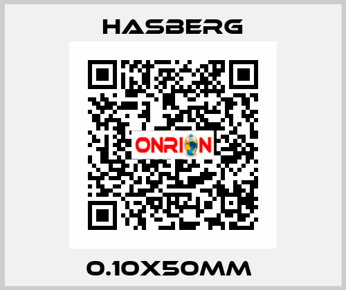 0.10X50MM  Hasberg