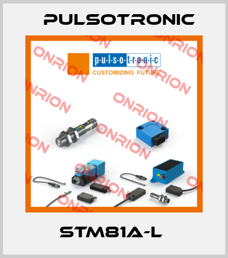 STM81A-L  Pulsotronic