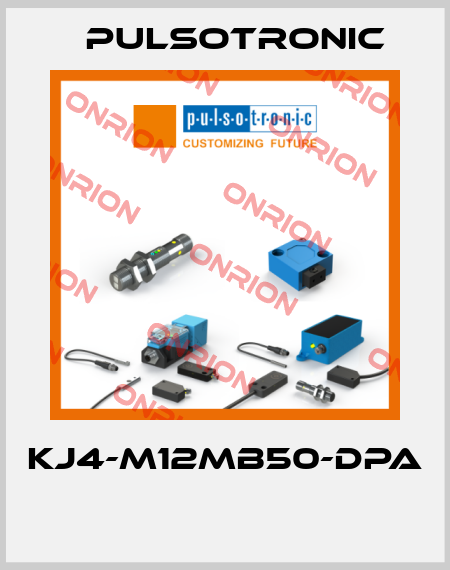 KJ4-M12MB50-DPA  Pulsotronic