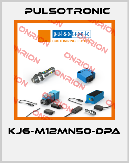 KJ6-M12MN50-DPA  Pulsotronic