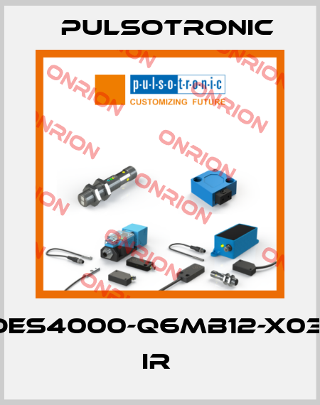 KOES4000-Q6MB12-X0301   IR  Pulsotronic