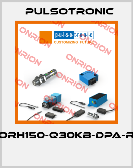 KORH150-Q30KB-DPA-RT  Pulsotronic
