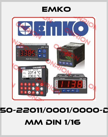 ESM-4450-22011/0001/0000-D:48x48 mm DIN 1/16  EMKO